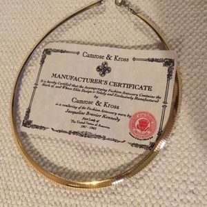 Gold Necklace Rendering of Jackie Kennedy Jewlery